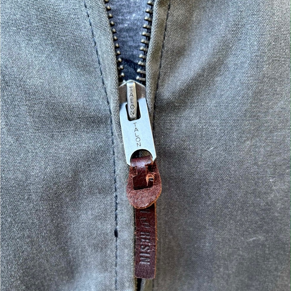 SOLD - Iron & Resin Navigator Jacket Waxed Canvas 1st Generation Charcoal Grey - Picture 8 of 12